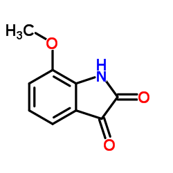 7-Methoxyindoline-2,3-dione Structure