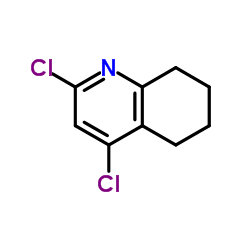 2,4-二氯-5,6,7,8-四氢喹啉结构式