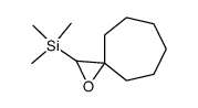 Cyclohept-1-oxiran-2-ylmethyltrimethylsilane Structure