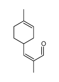 2-methyl-3-(4-methylcyclohex-3-en-1-yl)prop-2-enal Structure