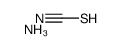 Ammonium thiocyanate Structure
