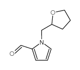 1-(四氢-2-呋喃基甲基)-1H-吡咯-2-甲醛结构式