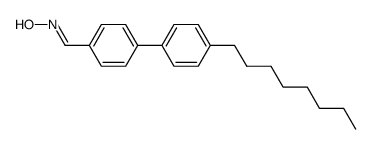 4'-octyl-[1,1'-biphenyl]-4-carbaldehyde oxime结构式