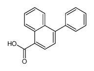 4-phenylnaphthalene-1-carboxylic acid结构式