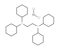 1,2-bis(dicyclohexylphosphino)ethane nickel(ii) chloride Structure