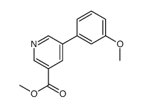 methyl 5-(3-methoxyphenyl)pyridine-3-carboxylate Structure