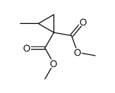 dimethyl 2-methyl-1,1-cyclopropanedicarboxylate结构式
