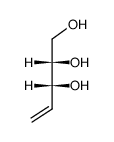 (2S,3R)-pent-4-ene-1,2,3-triol结构式