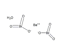 Barium bromate monohydrate. structure