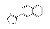 2-(naphthalen-2-yl)-4,5-dihydrooxazole结构式