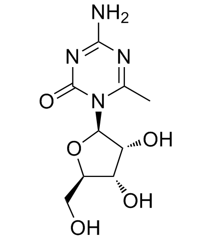 6-甲基-5-氮杂胞苷结构式