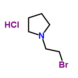 1-(2-溴乙基)吡咯烷盐酸盐结构式