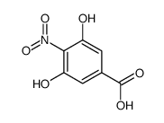 3,5-二羟基-4-硝基苯甲酸结构式
