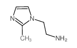 2-(2-甲基-1H-咪唑-1-基)乙胺盐酸盐结构式