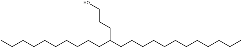 1-Hexadecanol, 4-decyl- Structure