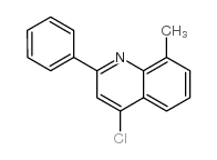 4-Chloro-8-methyl-2-phenylquinoline Structure