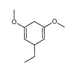 1,5-dimethoxy-3-ethylcyclohexa-1,4-diene Structure