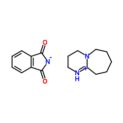 邻苯二甲酰亚胺-DBU盐结构式