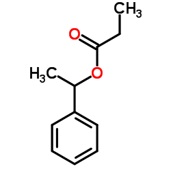 丙酸苏合香酯结构式