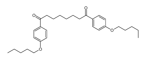 1,8-bis(4-pentoxyphenyl)octane-1,8-dione Structure