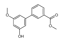 methyl 3-(3-hydroxy-5-methoxyphenyl)benzoate Structure