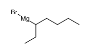 (1-Ethylpentyl)magnesium bromide Structure