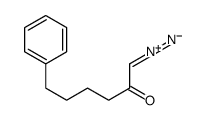 1-diazonio-6-phenylhex-1-en-2-olate结构式