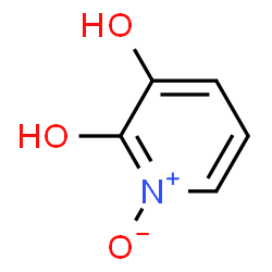 2,3-Pyridinediol,1-oxide(9CI) Structure