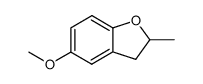 5-methoxy-2-methylcoumaran结构式