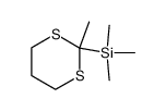 2-methyl-2-trimethylsilyl-1,3-dithiane Structure