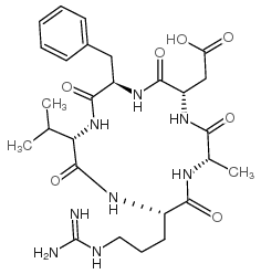 环RGD多肽结构式