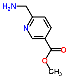 Methyl 6-(aminomethyl)nicotinate Structure