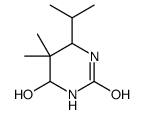 tetrahydro-4-hydroxy-6-isopropyl-5,5-dimethyl-1H-pyrimidin-2-one结构式