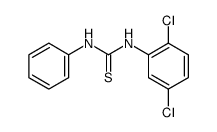 N-(2,5-dichlorophenyl)-N'-phenylthiourea Structure