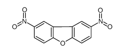 2,8-dinitrodibenzofuran Structure