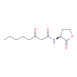 3-氧代-N-[(3S)-2-氧代四氢呋喃-3-基]辛酰胺图片