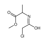 N-(Chloroacetyl)-alanine Methyl Ester Structure