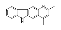2,4-dimethyl-6H-pyrido(3,2-b)carbazole picture