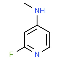 2-氟-N-甲基吡啶-4-胺结构式