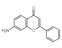 7-氨基黄酮结构式