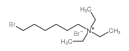 6-溴己基三乙基溴化铵结构式