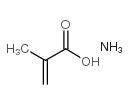 2-甲基-2-丙烯酸铵盐结构式