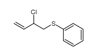 Phenyl-(2-chlor-n-butenyl-3)-sulfid结构式