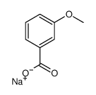 Sodium m-anisate结构式
