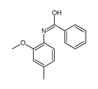 N-(2-methoxy-4-methylphenyl)benzamide Structure