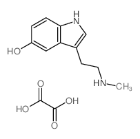 5-羟基-Nω-甲基色胺草酸盐结构式