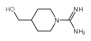 4-(HYDROXYMETHYL)PIPERIDINE-1-CARBOXAMIDINE structure