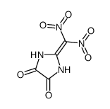 2-(dinitromethylidene)imidazolidine-4,5-dione结构式