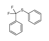 [difluoro(phenyl)methyl]sulfanylbenzene结构式
