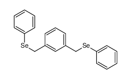 1,3-Bis[(phenylseleno)methyl]benzene结构式